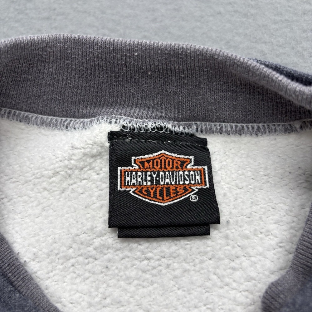 Vintage 90s Harley Davidson Motorcycles Crewneck Sweatshirt Mens XL Made in USA - Picture 3 of 16